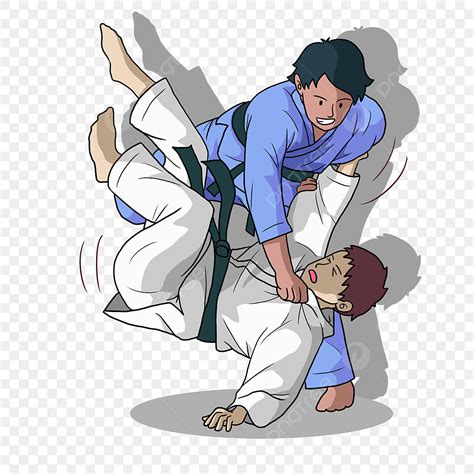 Gambar Jiu Jitsu Jepang Png Vektor Psd Dan Clipart Dengan Background
