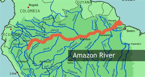 30 Amazon River On A World Map Maps Online For You