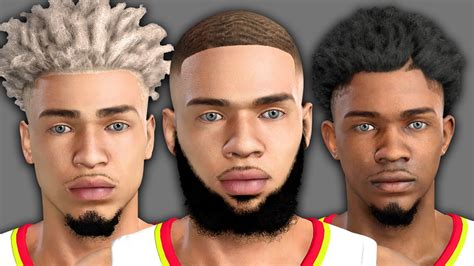 The Best Face Creations In Nba 2k20 Part 2 Youtube