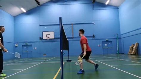 Badminton Skills Cross Court Shot