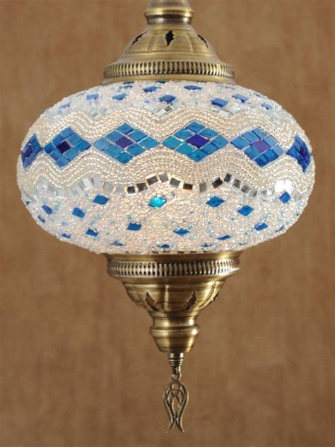 10 XL Turkish Moroccan Handmade Mosaic Hanging Ceiling Etsy Turkish