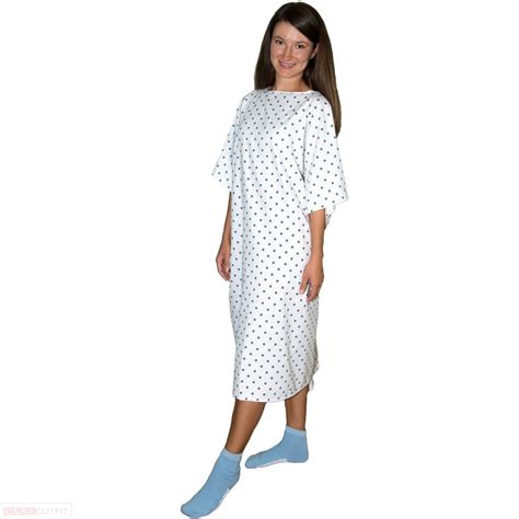 Mrs Capyk Classic Patient Hospital Gown For Susan Patient Gown