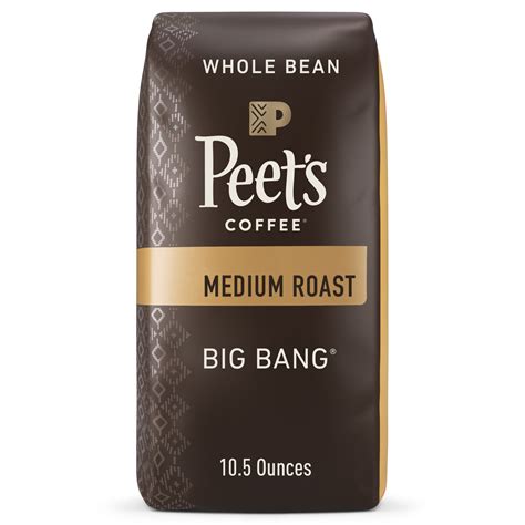 Peet S Coffee Big Bang Medium Roast Whole Bean Coffee Oz Bag