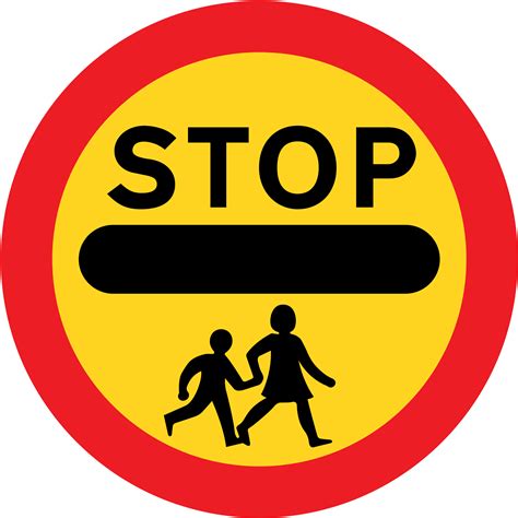 School Crossing Patrol Sign Clipart Full Size Clipart 1280789