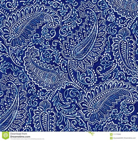 Batik Texture Repeat Modern Pattern Design Stock Illustration