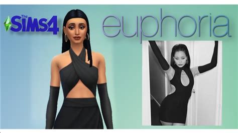 Euphoria Cas Создаю персонажей из эйфории Euphoria в The Sims 4