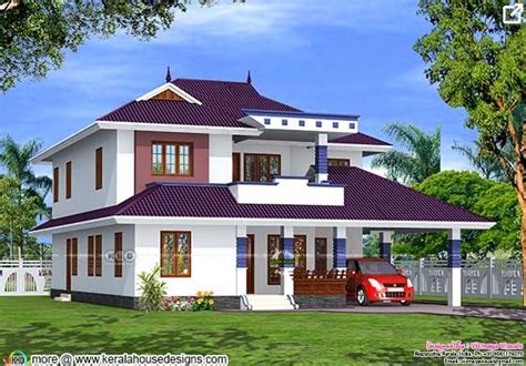 Kerala House Design 2830 Square Feet Kerala Home Design And Floor