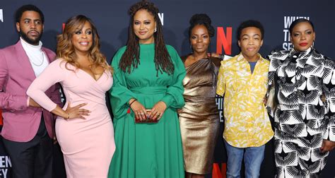 Ava Duvernay Joins Her ‘when They See Us Cast At Netflix Fyc Event Asante Blackk Aunjanue