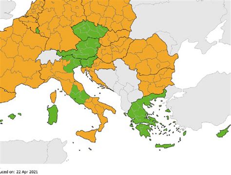 Πράσινη η Ελλάδα στον δείκτη θετικότητας του Ecdc