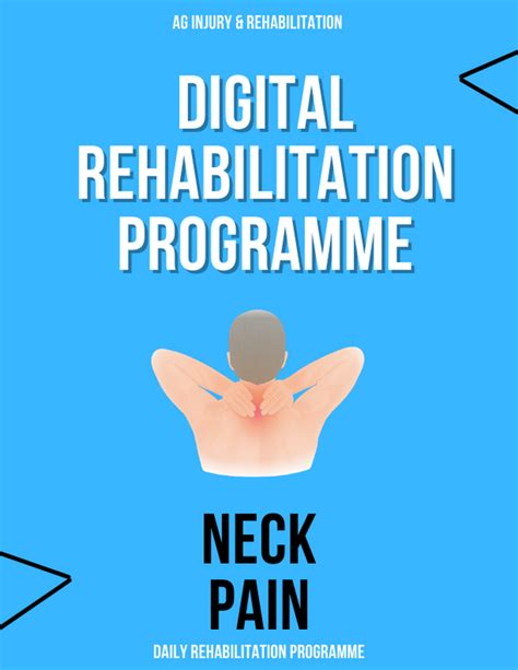 Neck Pain Rehabilitation Programme Ag Injury And Rehabilitation