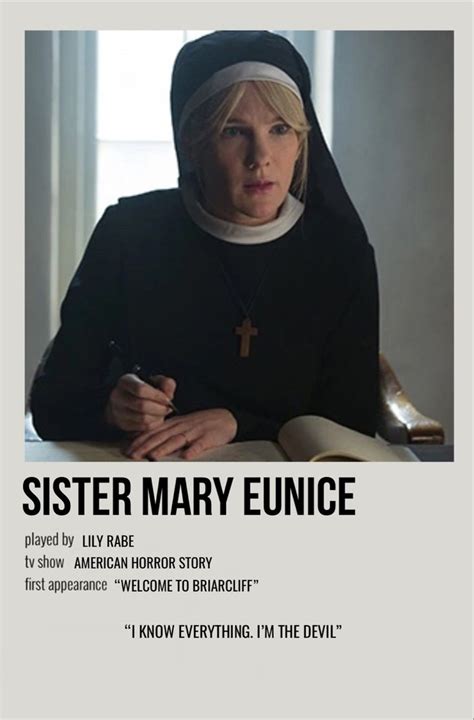 Sister Mary Eunice American Horror Story Characters American Horror Story Asylum American