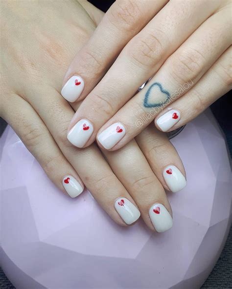 Updated 45 Pretty Heart Nails Youre Sure To Love