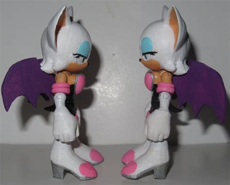 Rouge The Bat Twice Sonic Custom Action Figure