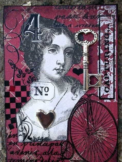 Captured In Time Aceo Aceo Artist Trading Card Alteredhead On Etsy