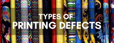 Types Of Printing Defects In Textiles And Fabrics Hubpages