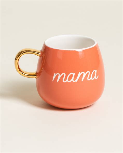 Mama Orange Ceramic Mug Oliver Bonas Ie