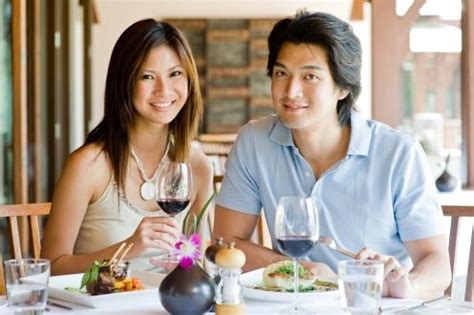 This is the number one app in china in terms of user number. A couple dining in a Chinese restaurant ordered Chicken ...