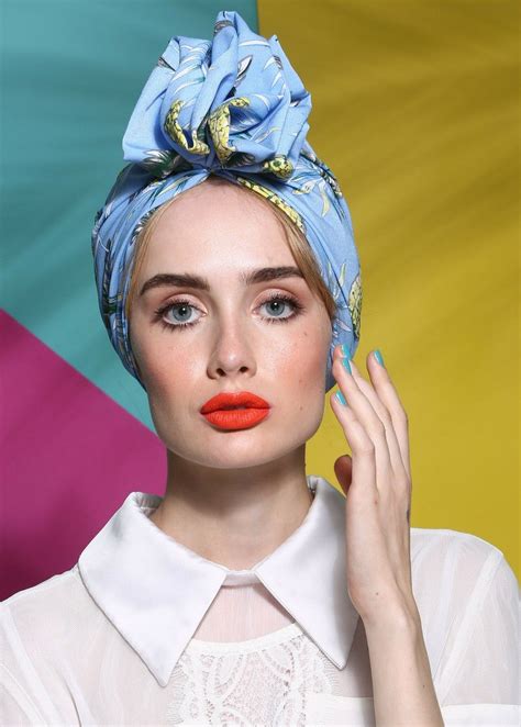 Stylish Turban Hat With Pineapple Print The Turbans Give The Look Of A Head Wrap Without