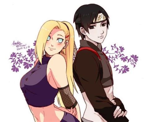 Sai X Ino Casais De Naruto Meninas Naruto Casais De Anime