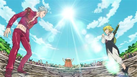 Nanatsu No Taizai Amv Meliodas Vs Ban Falling Apart Youtube