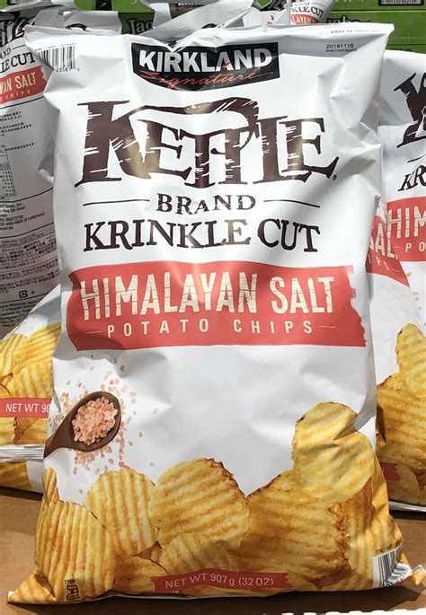 Snack Food Chips Kirkland Signature Kettle Krinkle Cut Himalayan