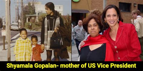Meet The Mother Of Kamala Harris Shyamala Gopalan Who Flew From Chennai To Usa And Became