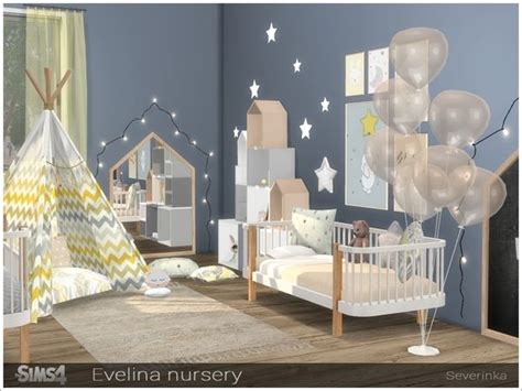 Severinkas Evelina Nursery Sims 4 Bedroom Sims Sims 4 Houses