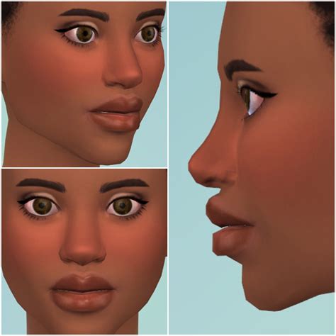 Best Sims 4 Custom Nose Cc And Sliders All Free Fandomspot