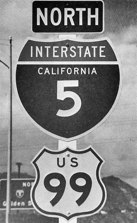 California Interstate 5 And U S Highway 99 Aaroads Shield Gallery