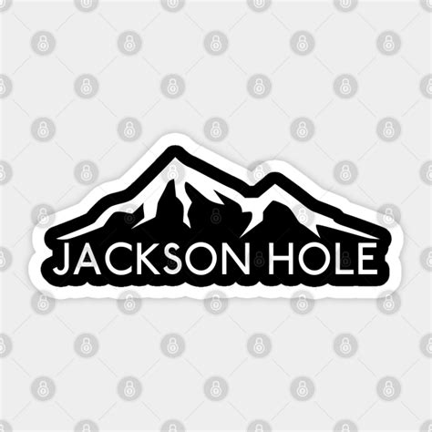Jackson Hole Wyoming Skiing Ski Jackson Hole Pegatina Teepublic Mx