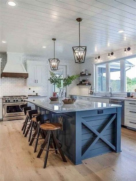 11 Small Kitchen Island Farmhouse Style Ideas Decor