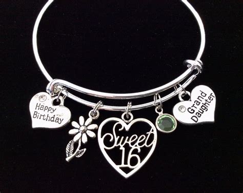 Personalized Granddaughter 16th Birthday T Sweet 16 Etsy