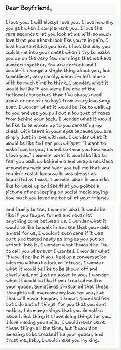 Emotional birthday letter for boyfriend copy and paste. 52 reasons why i love you - Google Search - Crafting ...