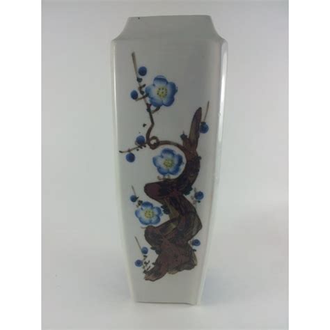 Blue Cherry Blossom Japanese Vase Chairish