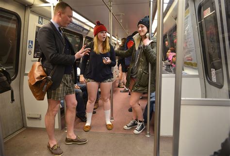No Pants Subway Ride 2015 Takes Dc