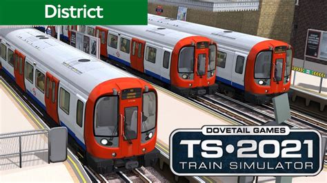 London Underground District Line Train Simulator 2021 4k Youtube