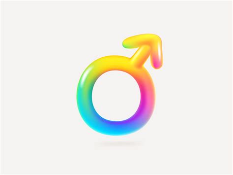 male sex rainbow logo by roma korolev kaer logo on dribbble