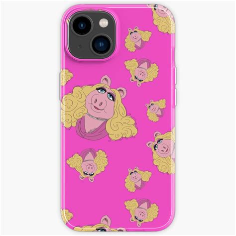 Miss Piggy Pattern Iphone Case For Sale By Guiltycubicle Redbubble