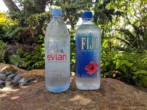 Drinking Fiji Water
