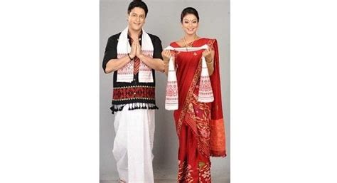 Traditional Dress Of Assam For Men Women World Blaze