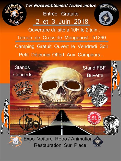 After his discharge, he meets up with his dead friend's girlfriend 1er rassemblement organisé par les Hard Ride et les ...