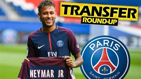 Neymar Signs For Psg £200m World Record Youtube