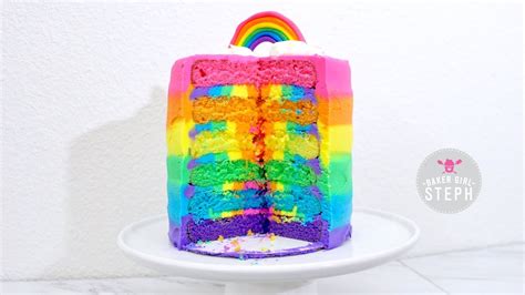 Quadruple Rainbow Cake 3 Years On Youtube Youtube