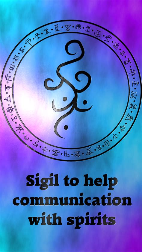 Sigil To Help Communication With Spirits Sigil Requests Are Closed