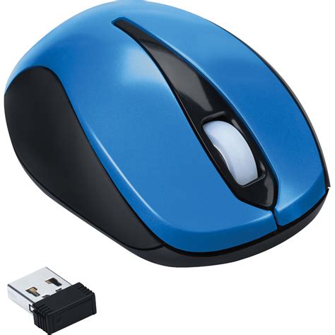 Targus Wireless Optical Laptop Mouse Blue Amw06003us Bandh Photo