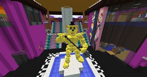 Fnaf Five Nights At Freddy’s Security Breach Minecraft Java Edition Forge Map Minecraft Map