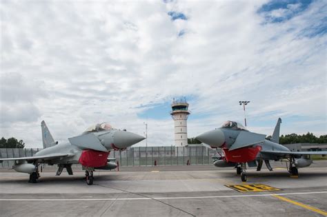 German Eurofighters Raf Typhoons To Fly Combined Training Missions