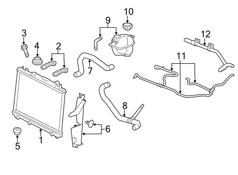 P., rear drive, automatic — diy. Cadillac CTS Radiator Coolant Hose. 6.2 LITER. Coupe, 6.2 ...