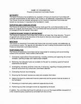 Sample Committee Charter
