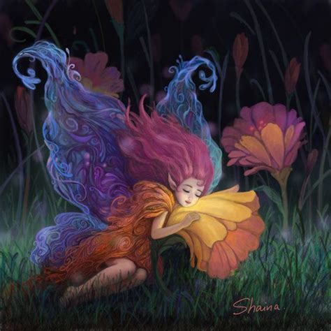 Sweet Dream By Shainalee Fairy Paintings Fairy Artwork Fairy Art